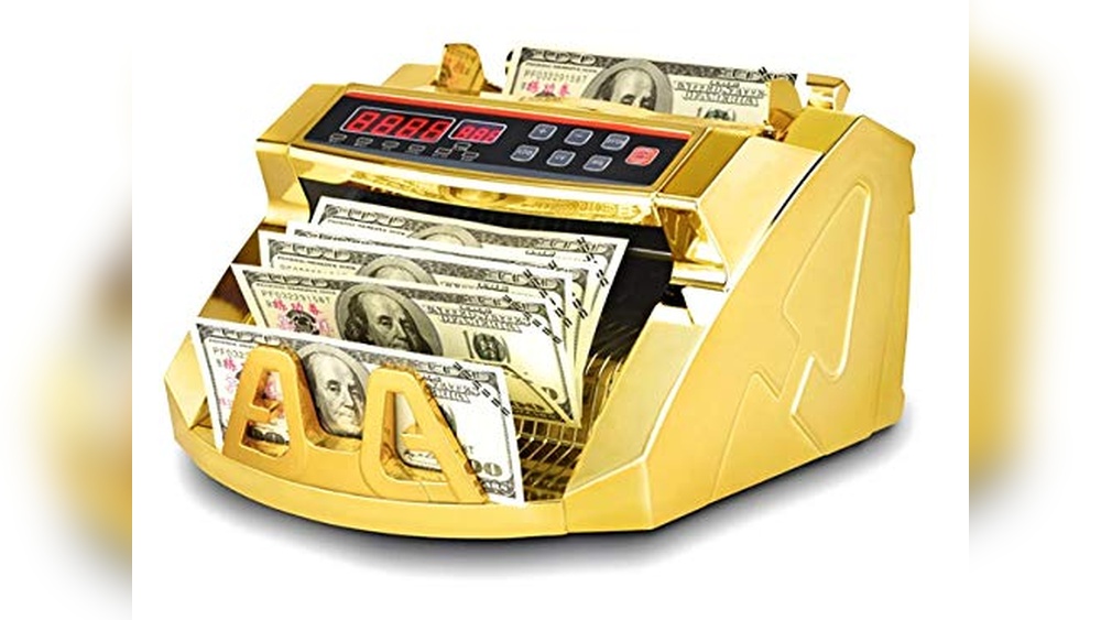 Gold Money Counter with Counterfeit Detection: Fast, Accurate & Light ...