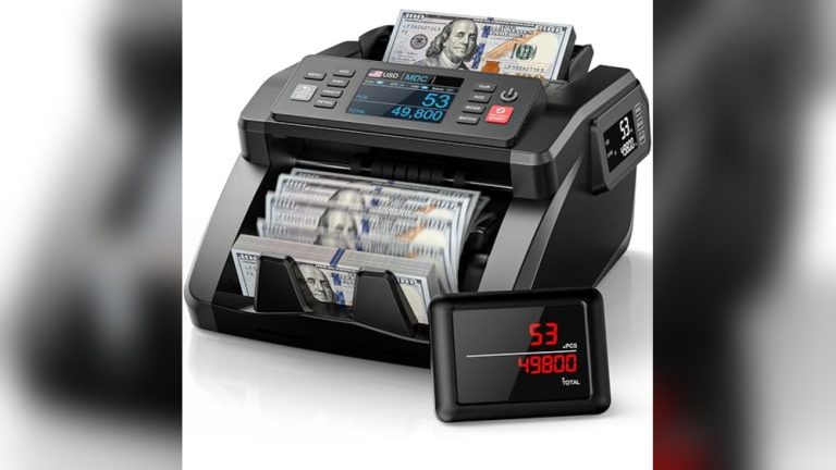 Best Professional Cash Counting Machine With Auto Detection