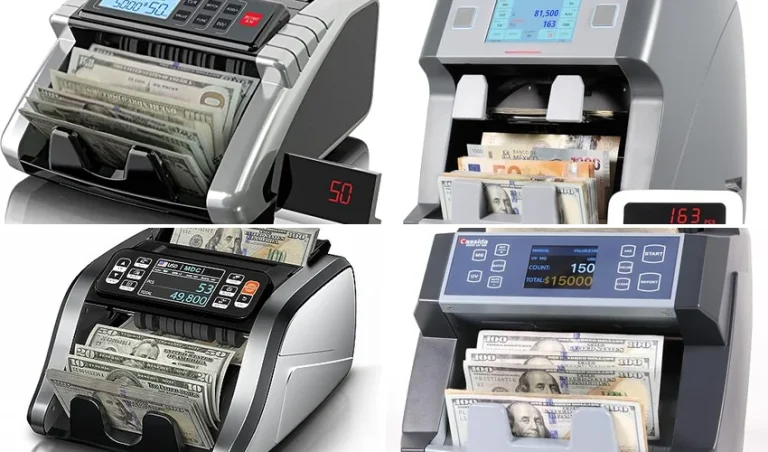 best silent money counter with vibration control